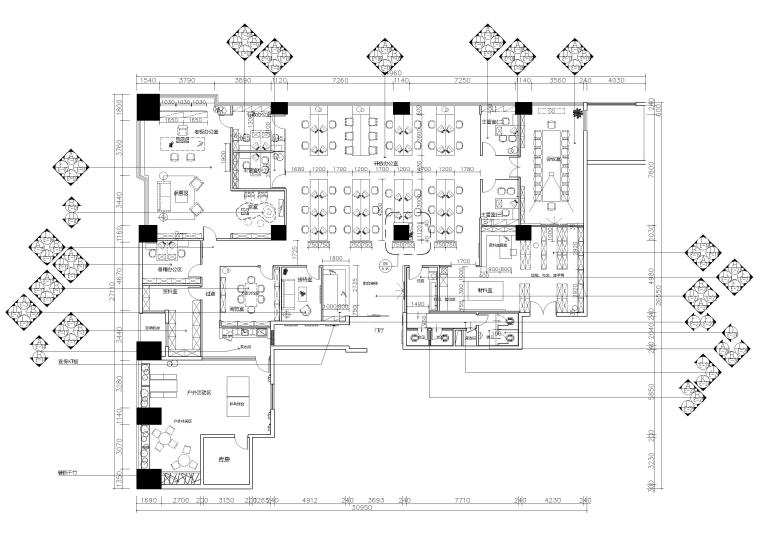 轻型门式刚屋架临时办公室结构施工图纸立即下载