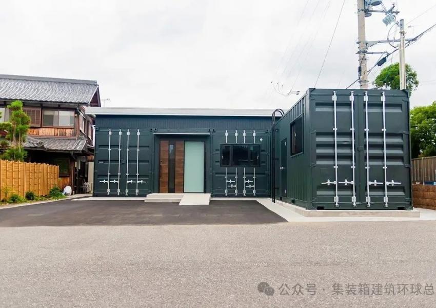 集装箱房屋：探秘日本滋贺县犬上郡的集装箱房屋奇迹