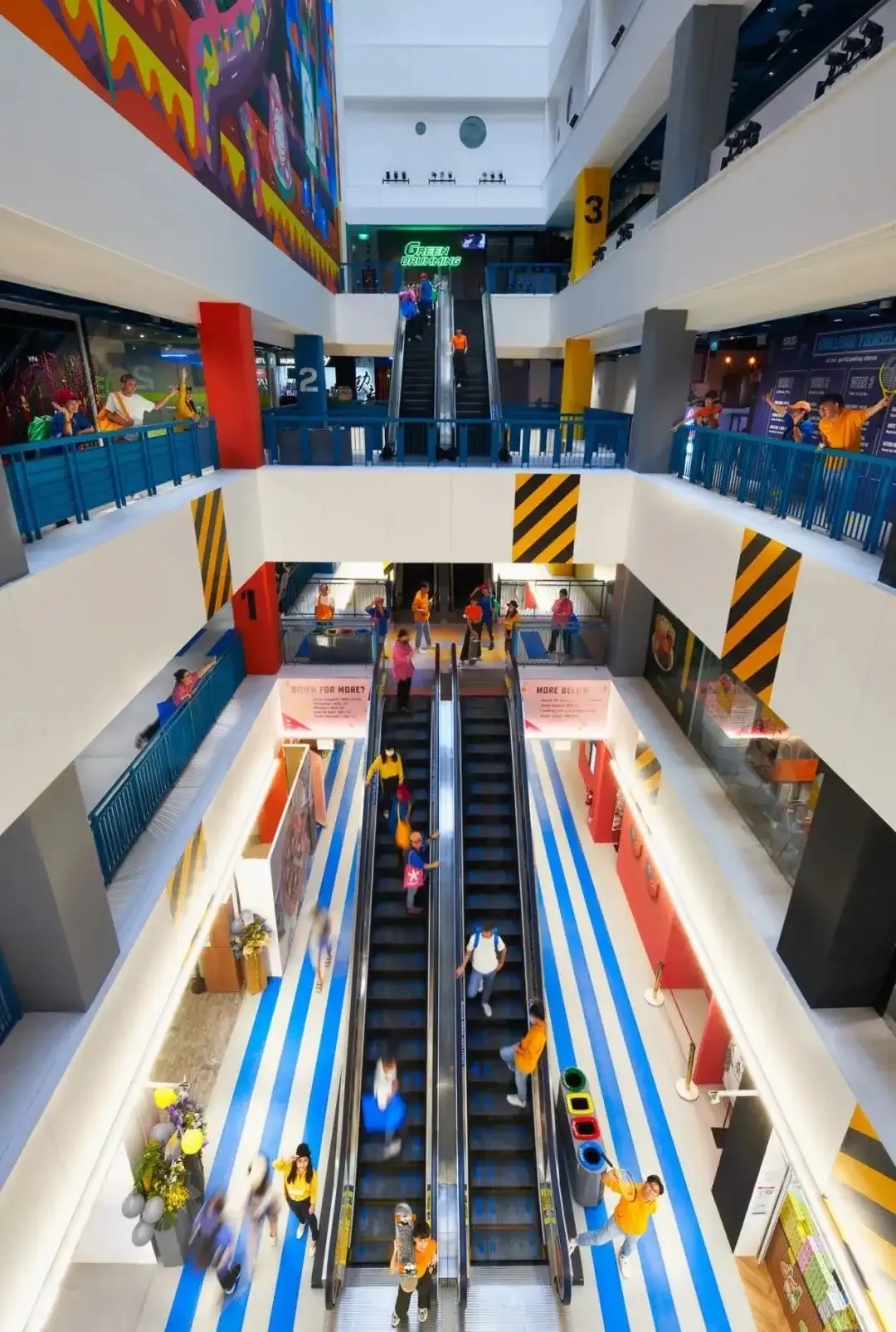 新加坡GRiD商业惊艳改造 用工业霓虹打造城市新地标